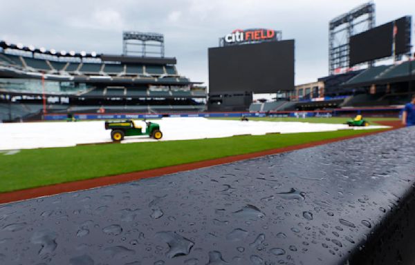 New York Mets game against Los Angeles Dodgers postponed due to rain. Here's what happens with tickets.