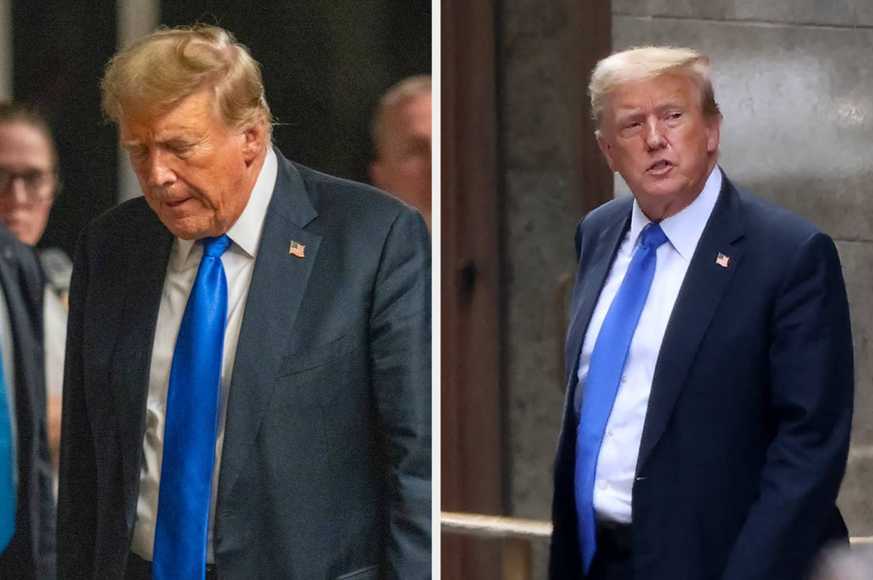 Here Are The First Photos Of Donald Trump Following His Guilty Conviction