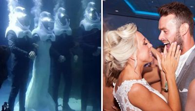 I nearly died of a jellyfish sting, so why did my fiancé plan an underwater wedding?