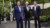 Biden strengthens U.S. ties with Japan and South Korea as leaders meet at Camp David