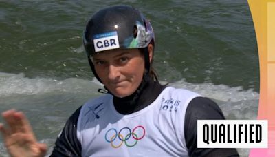 Paris 2024 Olympics video: Great Britain's Mallory Franklin reaches canoe slalom semi-finals