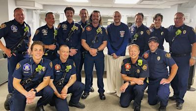 ‘SNL’ star Pete Davidson visits SLC Fire Department, shares stories of his dad