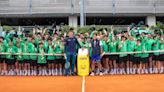 Casper Ruud imparte una' masterclass' organizada por ISDIN a los recogepelotas del Mutua Madrid Open