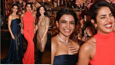 Priyanka Chopra, Samantha bond over Citadel Honey Bunny screening in London; see pics