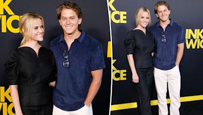 Reese Witherspoon brings her and Ryan Phillippe’s son Deacon, 20, as date to ‘Blink Twice’ premiere