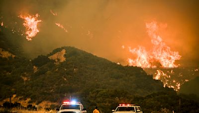 Wildfires hit California and Nevada, prompting evacuations and power outages