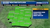 Rounds of severe weather, storms with damaging winds possible Wednesday
