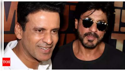 Manoj Bajpayee recalls smoking cigarettes with Shah Rukh Khan in Delhi: 'He could not afford to have it alone...' | - Times of India
