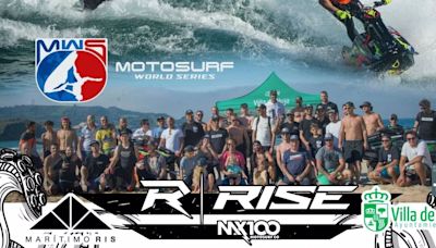 Los mejores 80 riders de ocho países participan este fin de semana en el Noja Motosurf Series