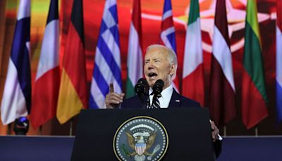 Biden vows NATO support, dozens of new air defence systems for Ukraine