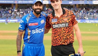 MI vs SRH LIVE Score, IPL 2024, Match 55 at Wankhede Stadium