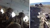 Dramatic unseen video shows 'Ukraine liberating Snake Island from Putin troops'