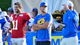 Rams observations: QB Matthew Stafford is ‘fine,’ held out of first padded practice