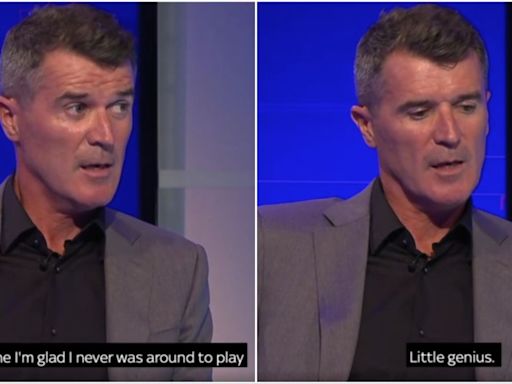 Roy Keane revealed the one footballer he's glad he didn't have to play against