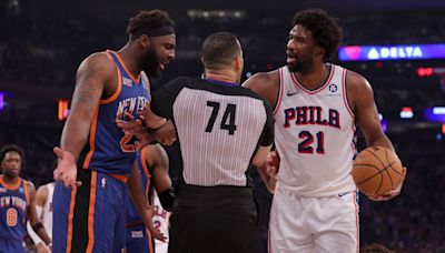 Bothered by migraine earlier in the day, 76ers’ Joel Embiid was a headache for Knicks