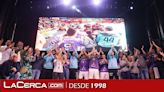 La alcaldesa de Guadalajara compartió la fiesta por el ascenso del BM Guadalajara