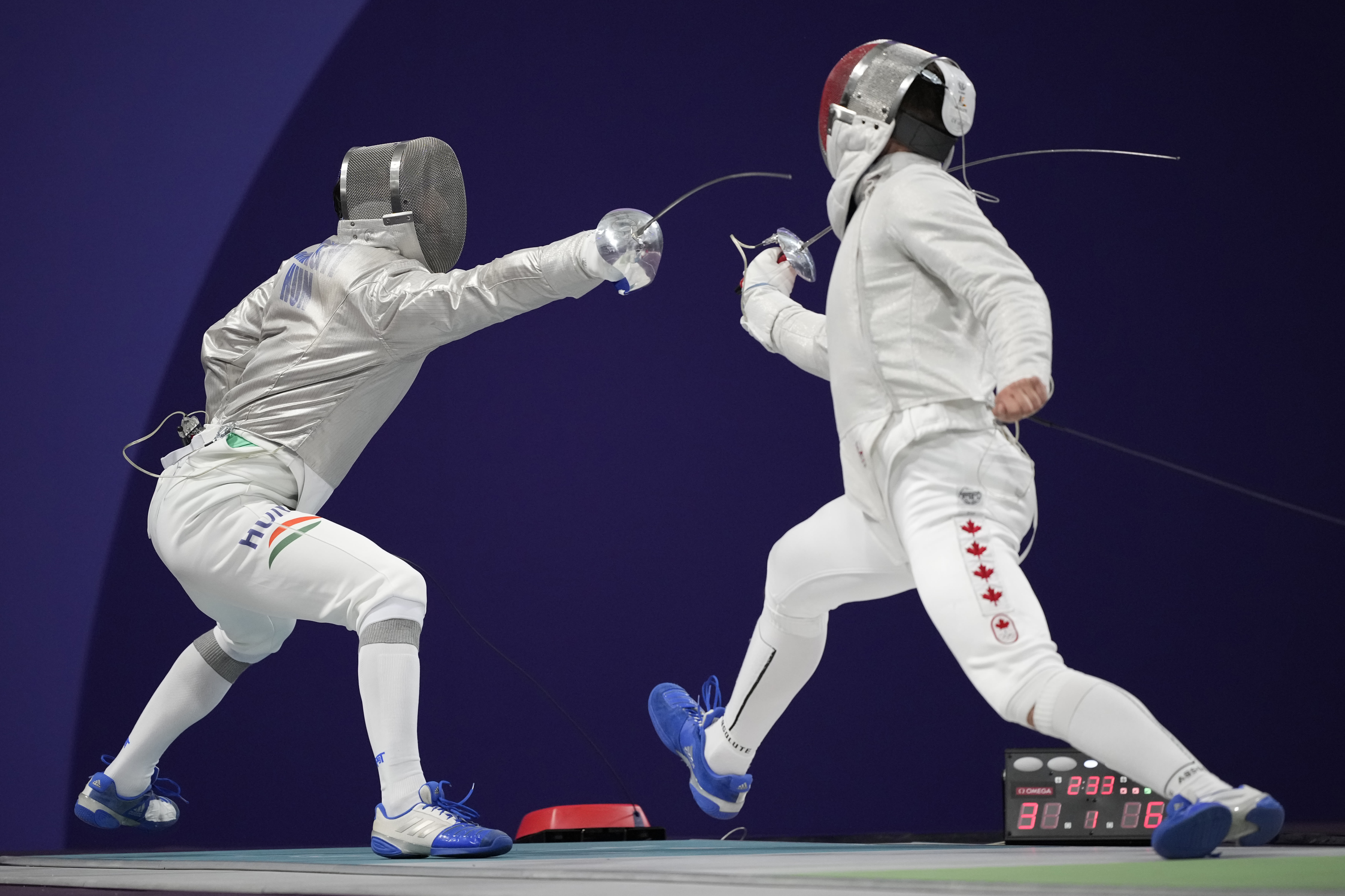 Paris Olympics Day 1 Review: Canadian eliminates legendary Hungarian fencer in stunning upset