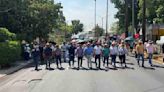 Marcha SNTE en Oaxaca; acusan actos violentos en CDMX