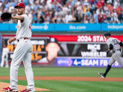 Zack Wheeler, Phillies get rocked in loss to Yankees, but Philadelphia isn't panicking amid rough patch of season