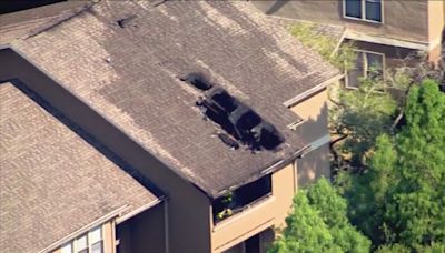 Crews battle 2-alarm fire at Tampa apartment complex