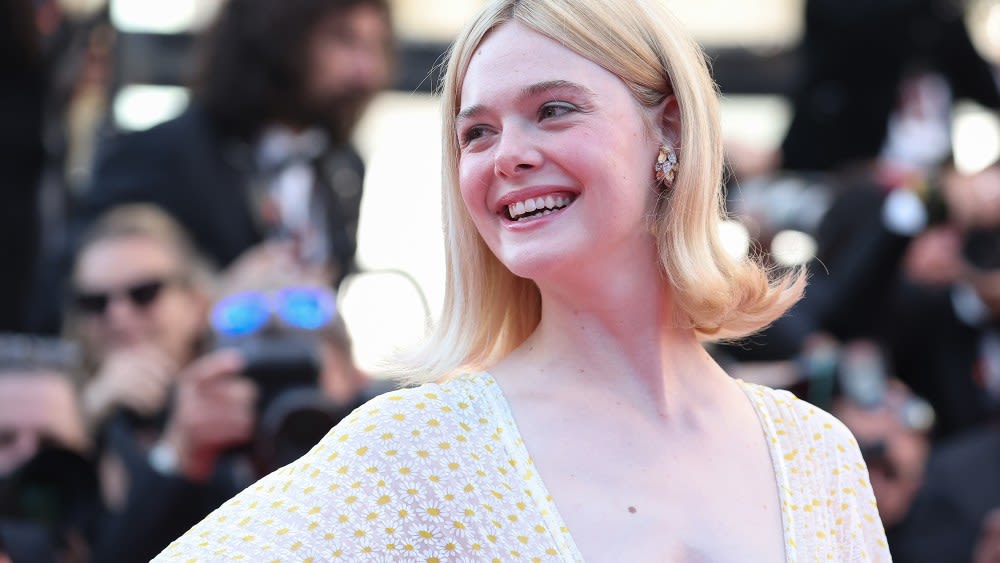 Elle Fanning Favors Florals in Backless Gucci Gown at Cannes Film Festival 2024 Closing Ceremony