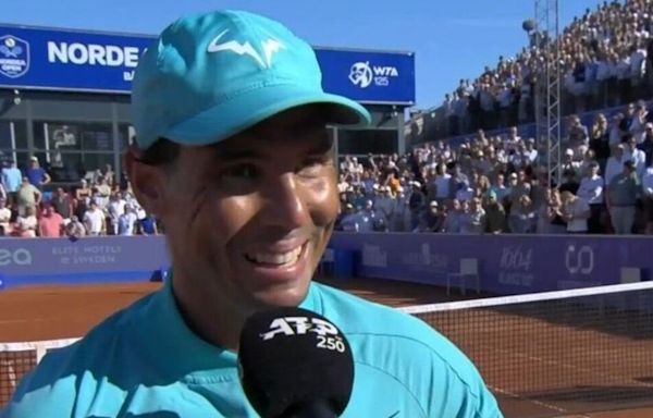 Rafael Nadal drops hint about withdrawing from Bastad after four-hour marathon