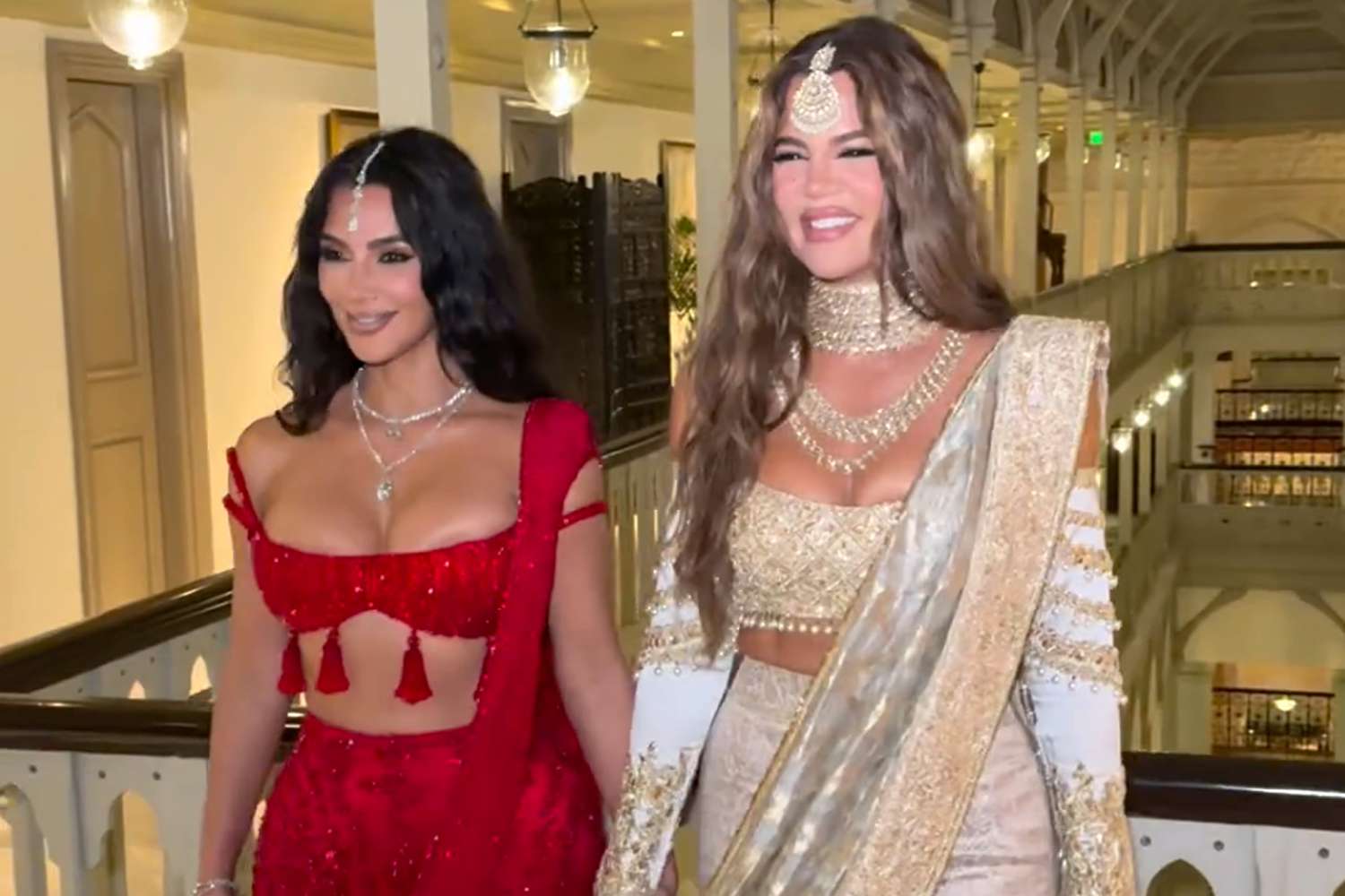 Kim Kardashian Breaks Traditional Etiquette by Wearing Red to Ambani Wedding — All About Her Risky Look