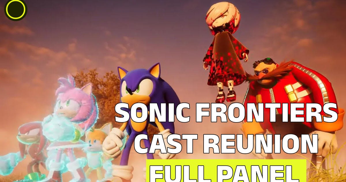 Watch now: Sonic the Hedgehog, Knuckles, Tails, and Sage reunite for Sonic Frontiers cast reunion