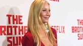 Gwyneth Paltrow's Crimson Plunging Top and Skirt Set Is the Opposite of Quiet Luxury