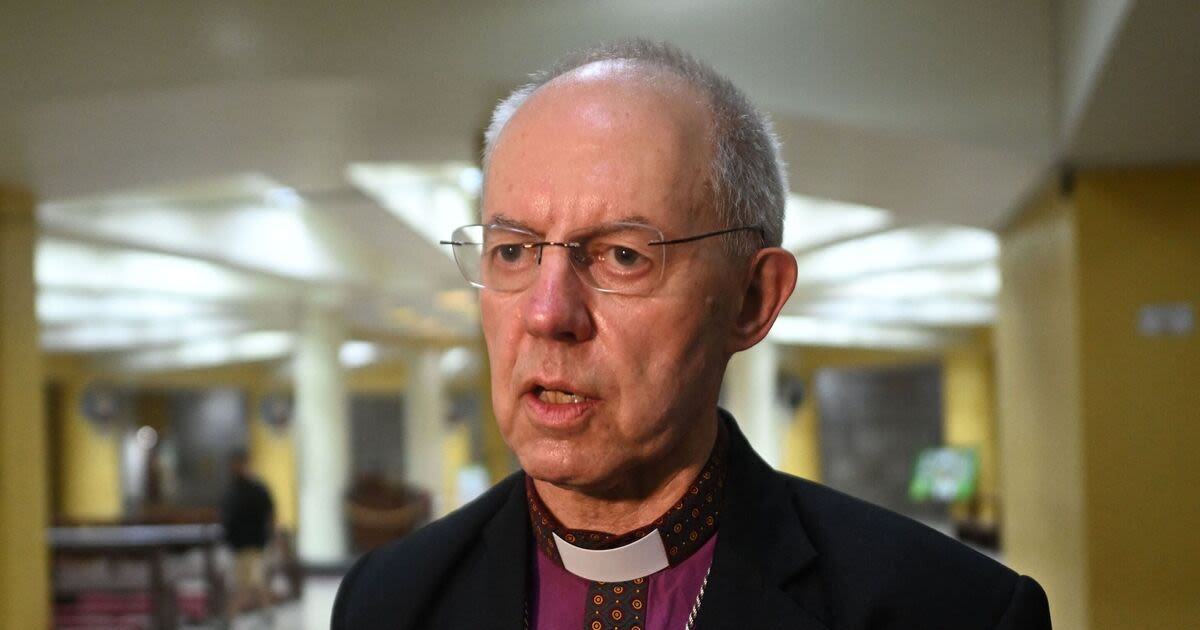 Justin Welby risks almighty row as Church of England weighs in on gender