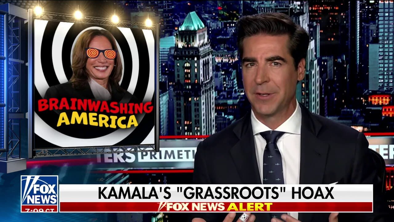 JESSE WATTERS: Kamala Harris is now 'a crime fighter'