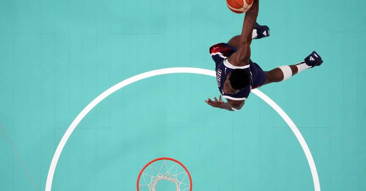 Anthony Edwards' windmill dunk leads the way in Team USA's win over Puerto Rico