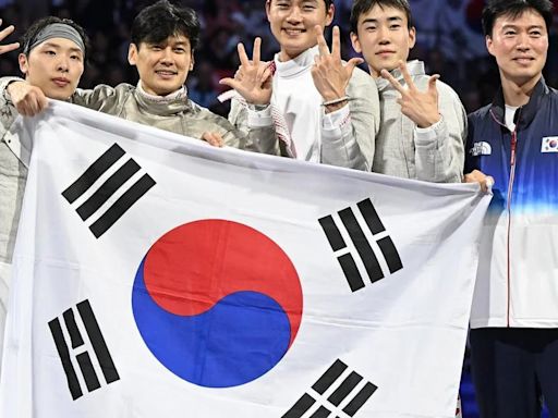 Corea del Sur se lleva el oro en sable por equipos ante Hungría