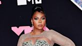 Ashanti Rocks Purse With Nelly’s Face On It at 2023 MTV VMAs After Rekindling Their Romance