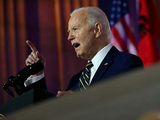 'Get back up': Biden life story shapes political fight