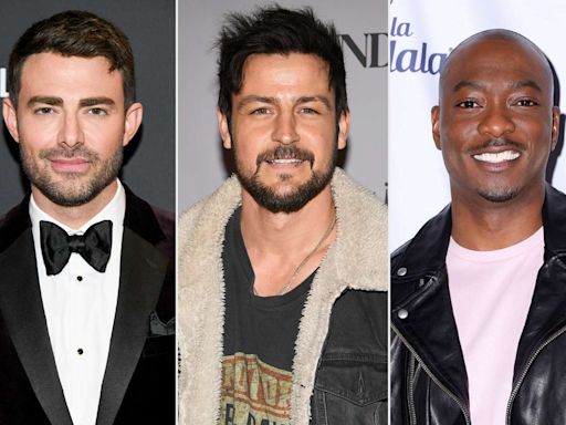 Jonathan Bennett Says His Chemistry with 'Groomsmen' Costars Tyler Hynes and B.J. Britt Is 'Off the Charts' (Exclusive)