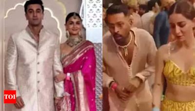 ...Panday and Hardik Pandya were together at Anant Ambani and Radhika Merchant's wedding: Staff’s social media post goes viral | Hindi Movie News - Times of India
