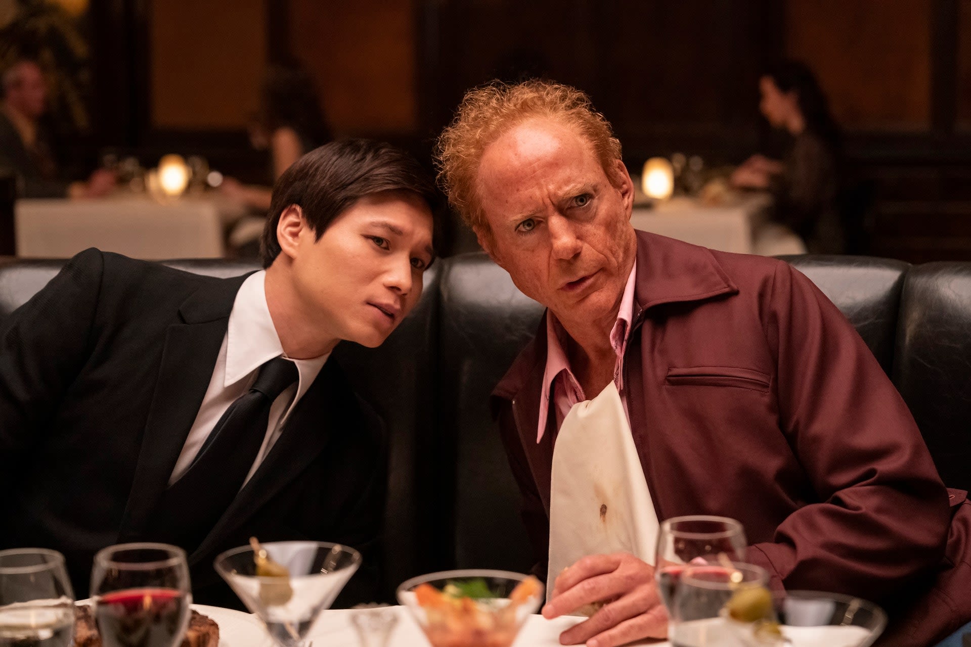 How The Sympathizer Pulled Off That Steakhouse Scene With Four Different Robert Downey Jr. Characters