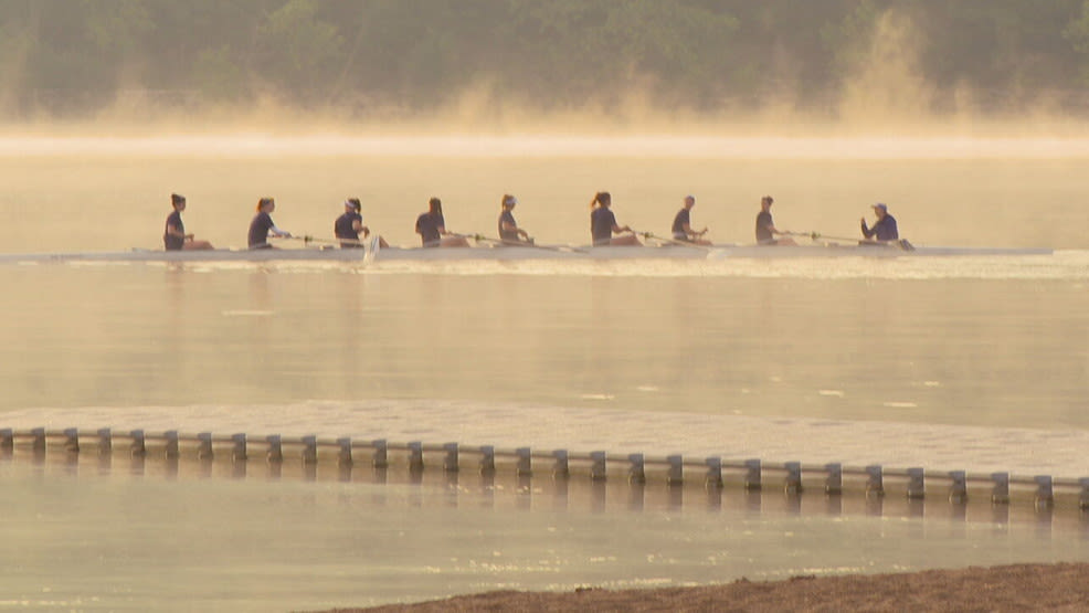 NCAA Women's Rowing Championship happening at Clermont County lake