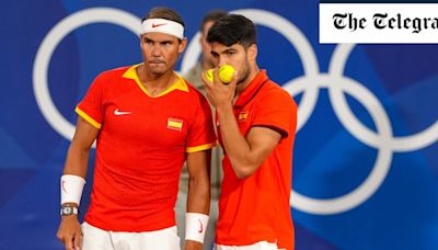 Carlos Alcaraz and Rafael Nadal in men's doubles live: Score and updates from Paris 2024