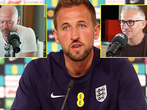 Lineker and Shearer respond to Kane's view after X-rated opinion on Denmark draw