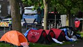 Number of tents at Grand Canal nearing 60 as Martin in 'not good idea' message