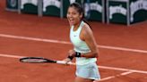 Raducanu tops Noskova in French Open first round