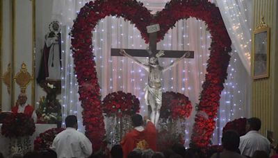 Dan inicio a la festividad del Señor de Mayo en el templo de San Juan