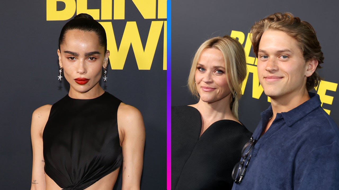 Reese Witherspoon Brings Son to Zoë Kravitz's 'Blink Twice' Premiere