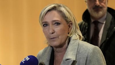 Marine Le Pen begins £5.6million embezzlement trial