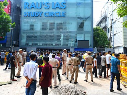 Rajendra Nagar deaths: Basement ‘illegally’ used for commercial activity, says civic body