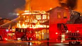 ‘Tragic loss’: Fire destroys Stockton’s historic Colberg Boat Works building