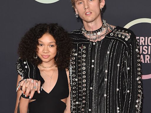 Machine Gun Kelly Shares Rare Look at Dad Life With Daughter Casie