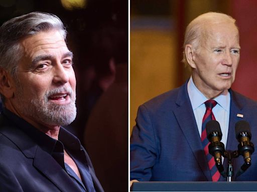 George Clooney joins calls for Joe Biden to drop out of 2024 presidential race